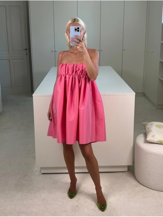 Bernadette Dresses & Skirts - Unworn Bernadette Pink Mini Babydoll Dress